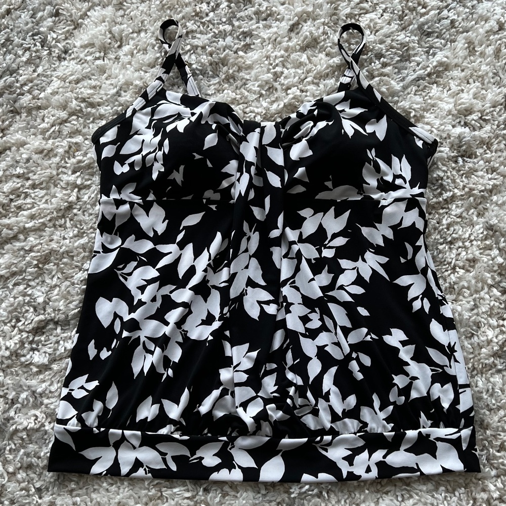 Lands' End Tankini Top ~ Size 16
